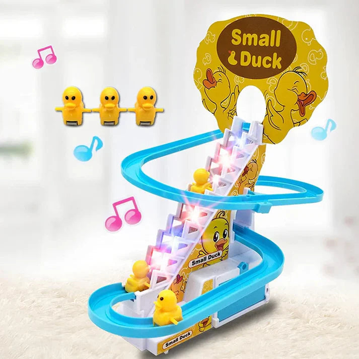 Stair Climbing Ducklings Race Track Set