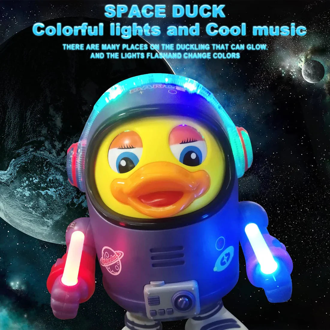 Dancing Space Duck Toy