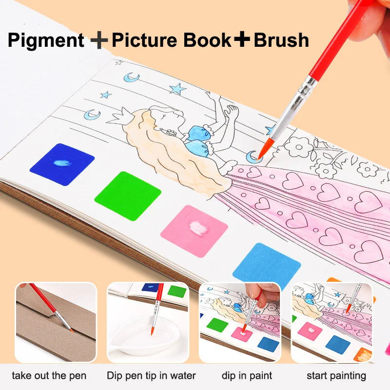 Pocket Watercolour Painting Book