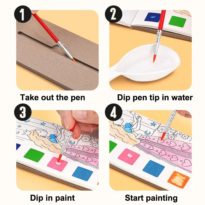 Pocket Watercolour Painting Book